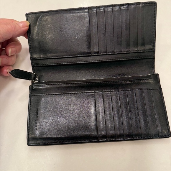 Genuine Burberry Unisex Long Wallet Nova Check With Certificate of Authenticity - Picture 3 of 14